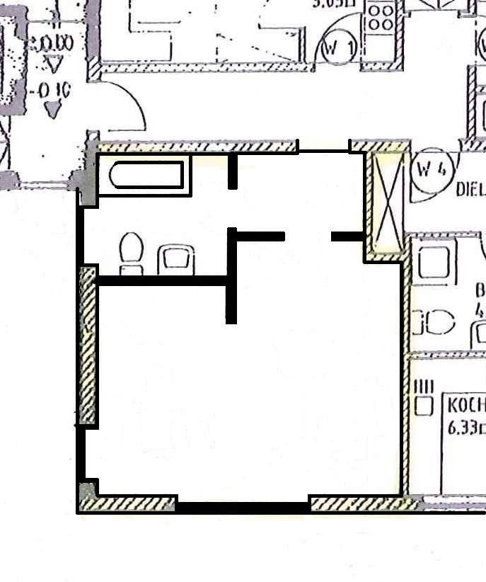 1+1, Bahnhofstraße 15, , Bavorsko, 32 m² - 2