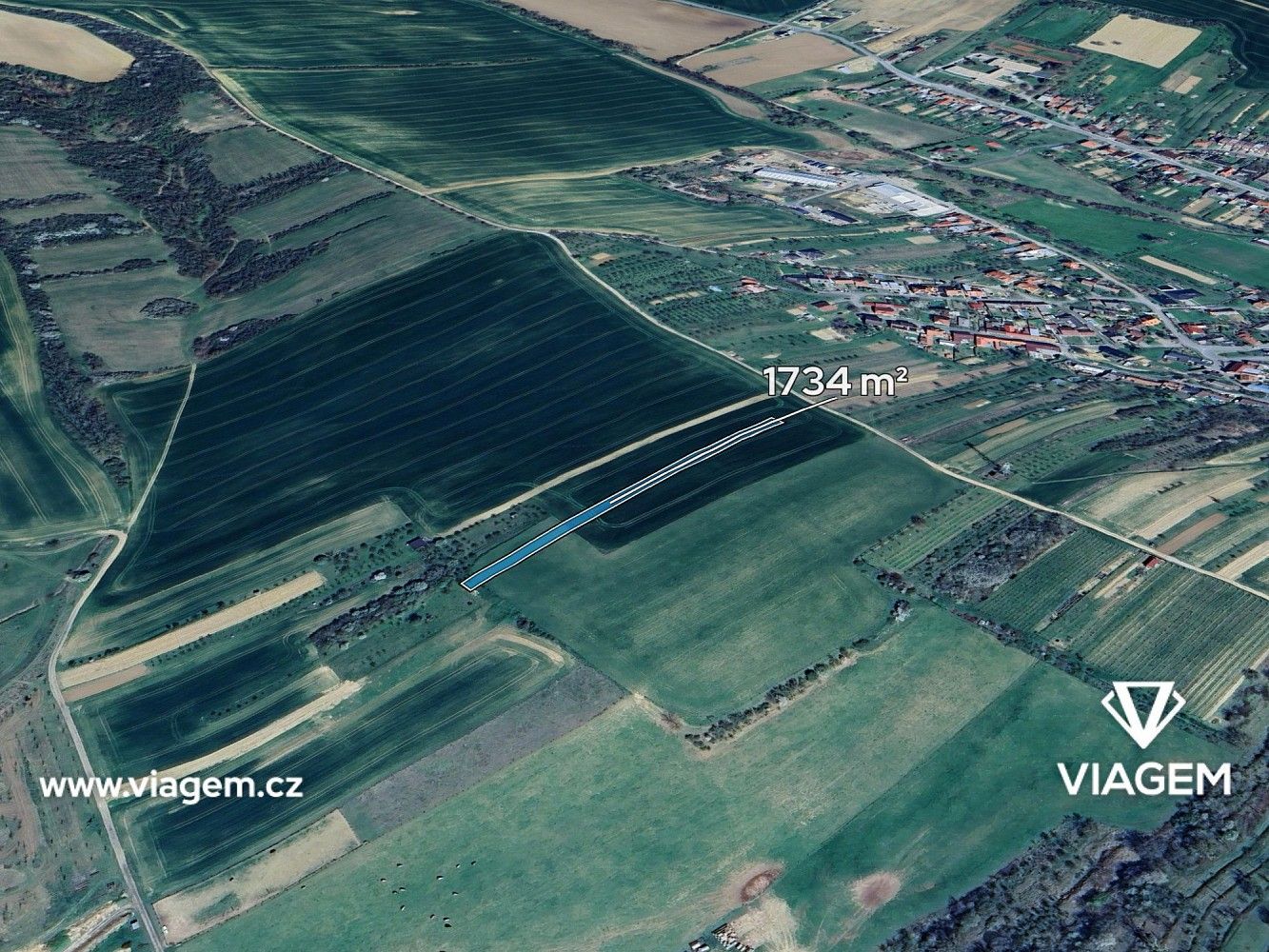 Zemědělské pozemky, Traplice, okres Uherské Hradiště, Zlínský kraj