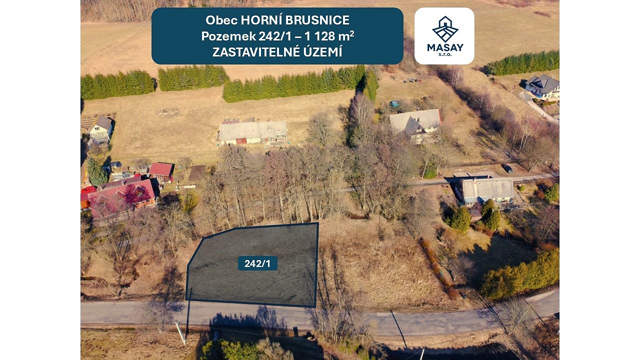 Pozemek pro bydlení · Horní Brusnice, okres Trutnov - 2