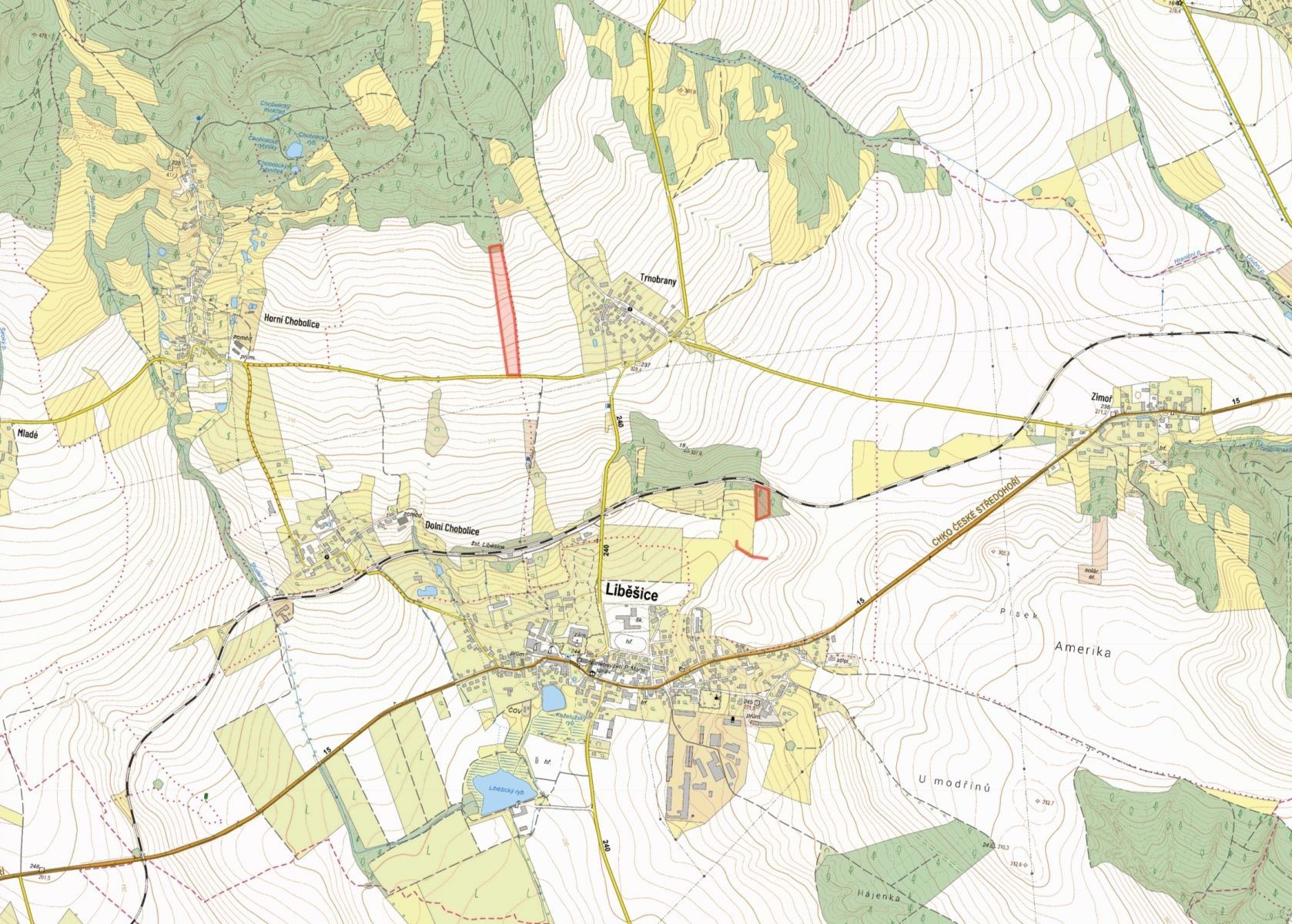 Zemědělské pozemky, Liběšice Dolní Chobolice - 2