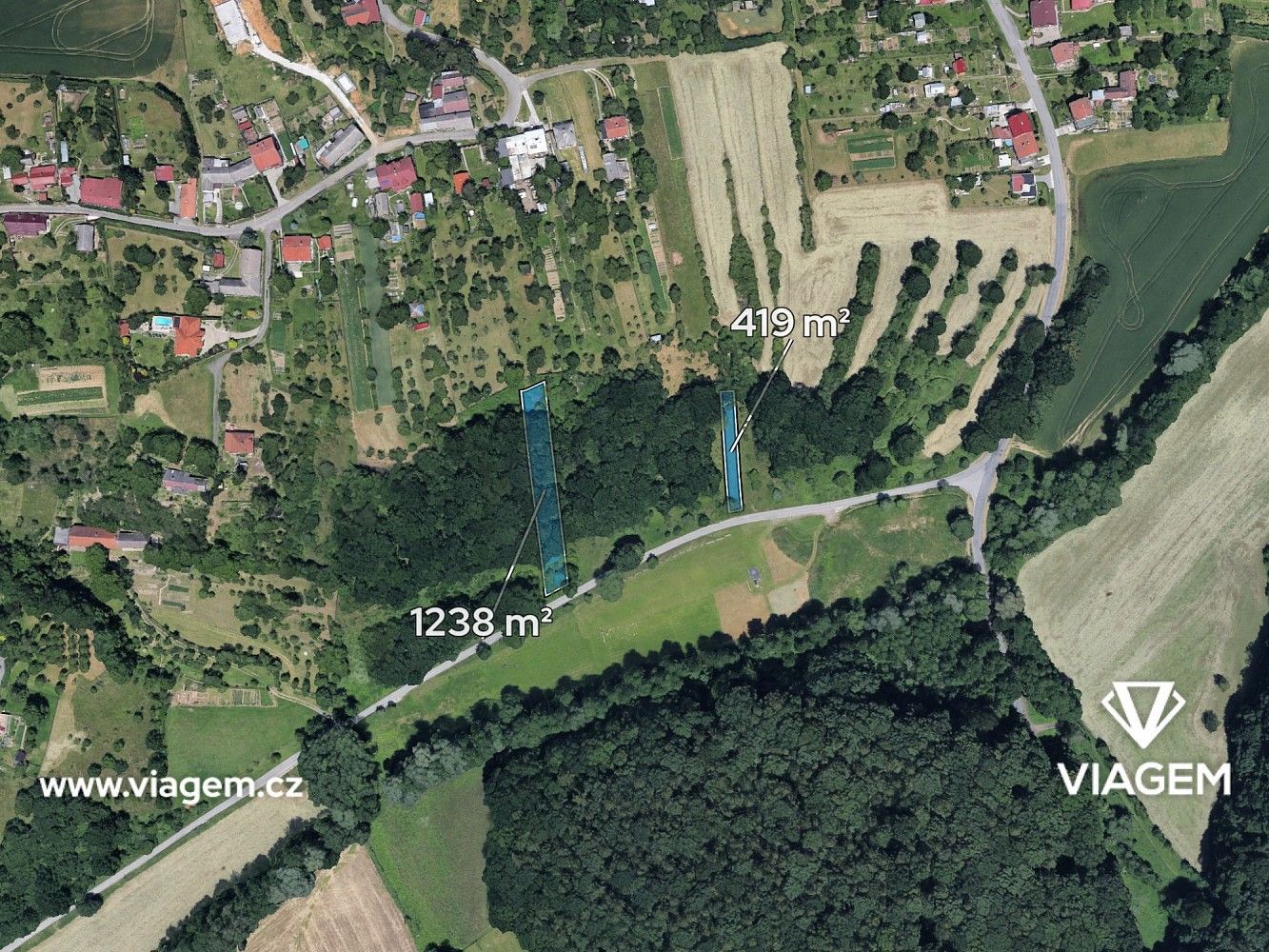Prodej zemědělský pozemek - Bělov, okres Zlín, Zlínský kraj - 2