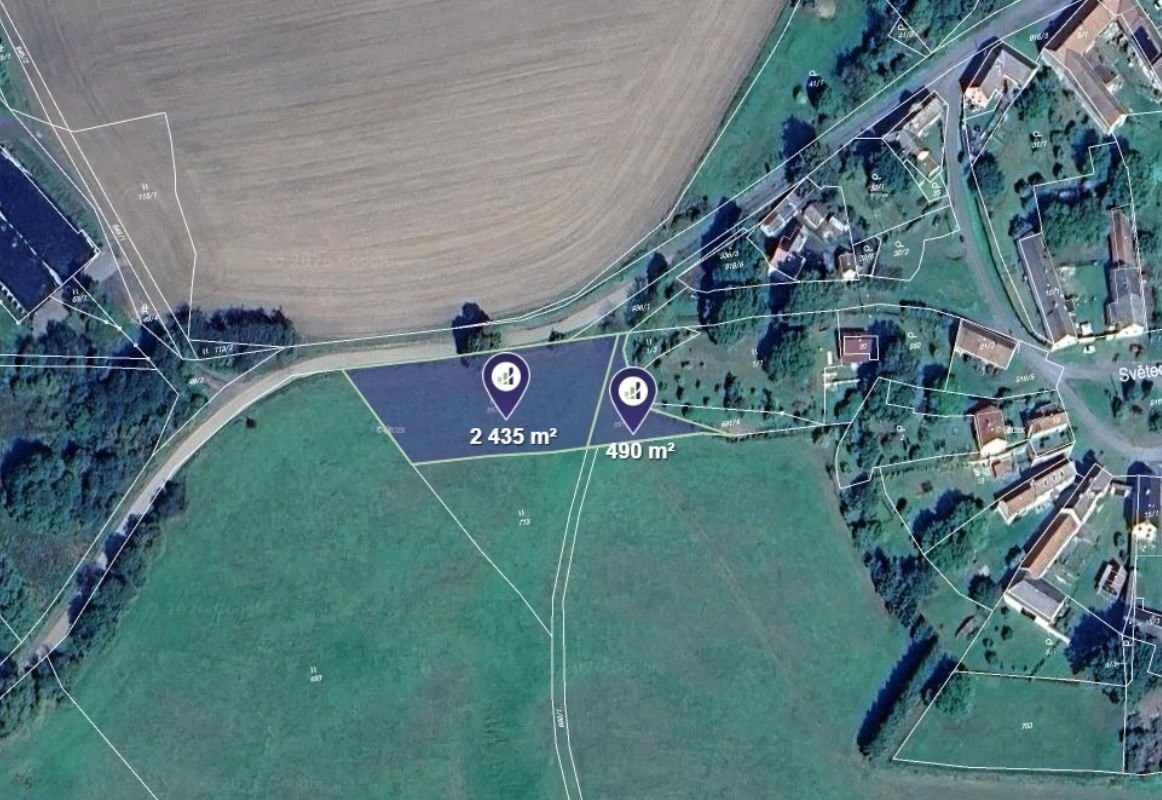 Zemědělské pozemky, Bezvěrov, 98 428 m²