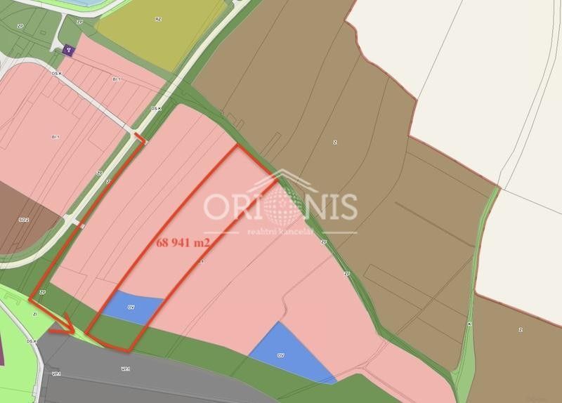 Prodej pozemek pro bydlení - Chomutov, 68 941 m²