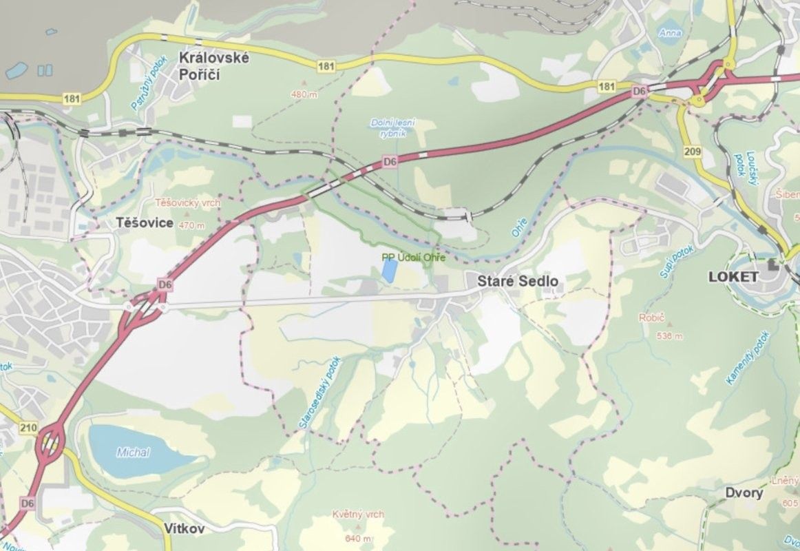 Komerční pozemek · Staré Sedlo - 3