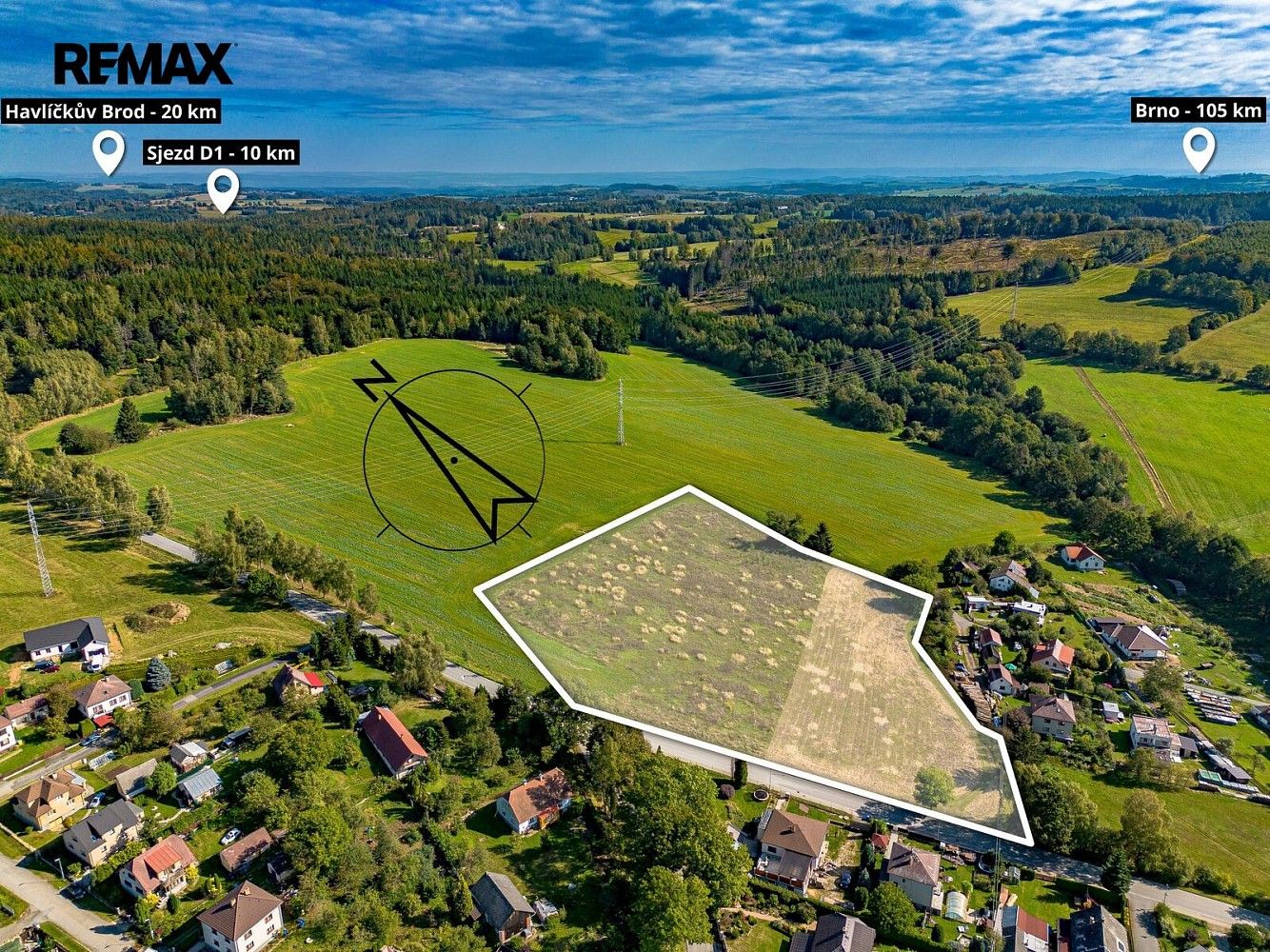 Komerční pozemky, Humpolec, okres Pelhřimov - 1