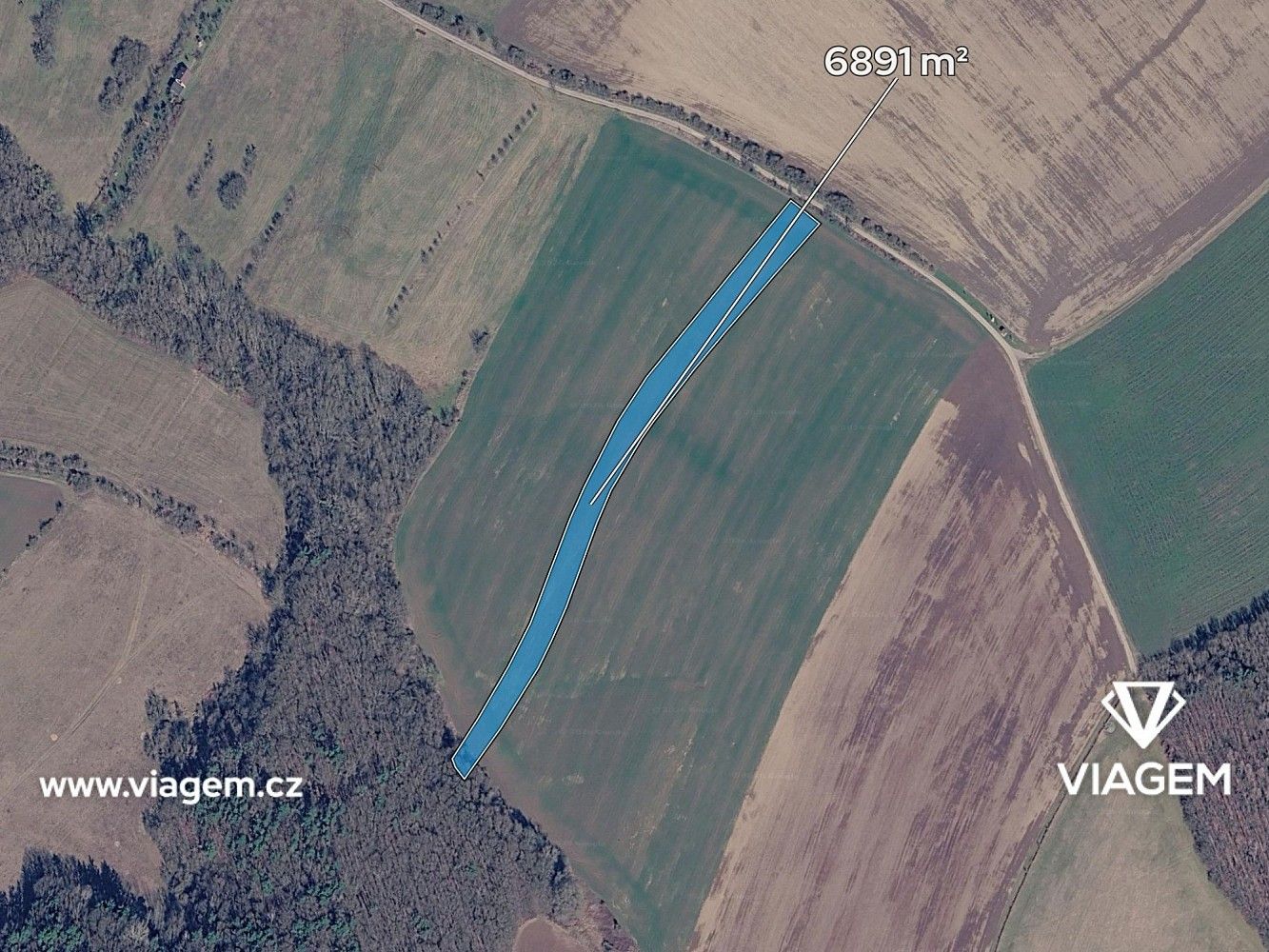 Prodej zemědělský pozemek - Dobrkovice, okres Zlín, Zlínský kraj - 2
