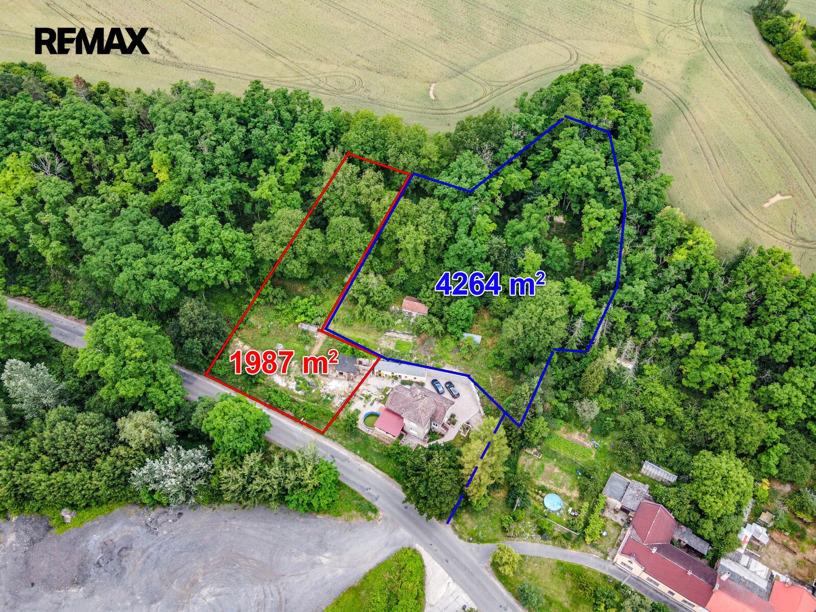 Pozemek pro bydlení · 1 987 m² · Kropáčova Vrutice - 4