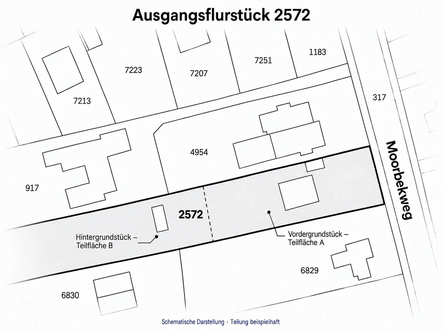 Pozemek pro bydlení · Moorbekweg 27 Hamburg Volksdorf Hamburg 22359 - 2