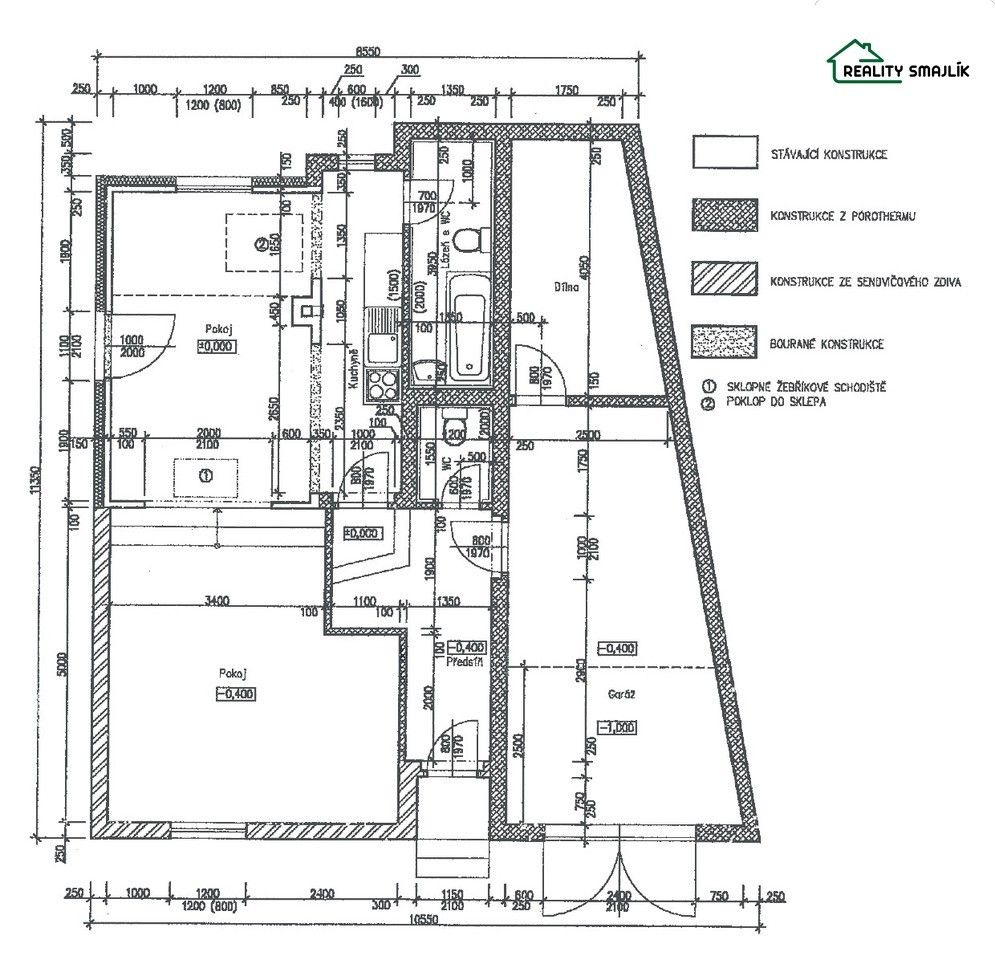 Prodej rodinný dům - K Hájům 364, Cheb Háje, 124 m² - 5