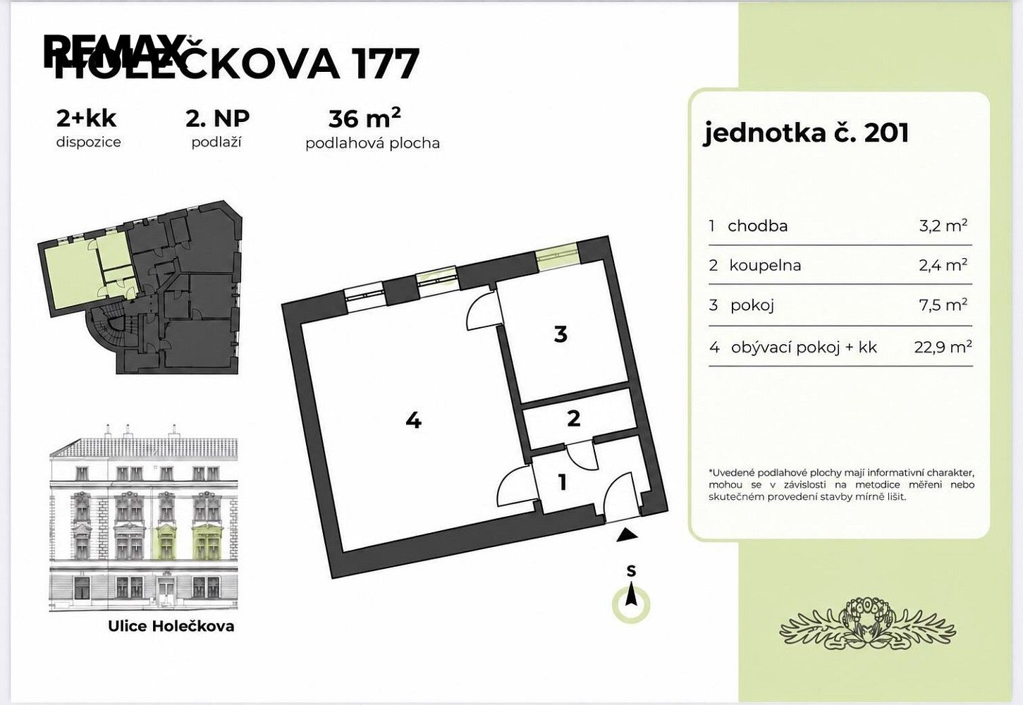 2+kk, Holečkova, Praha 5 - Košíře, 36 m² - 2