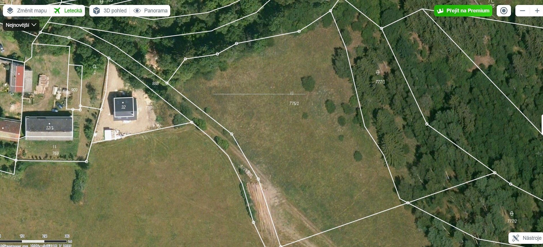 Pozemek pro bydlení · Planá - Křínov, okres Tachov, Plzeňský kraj - 4