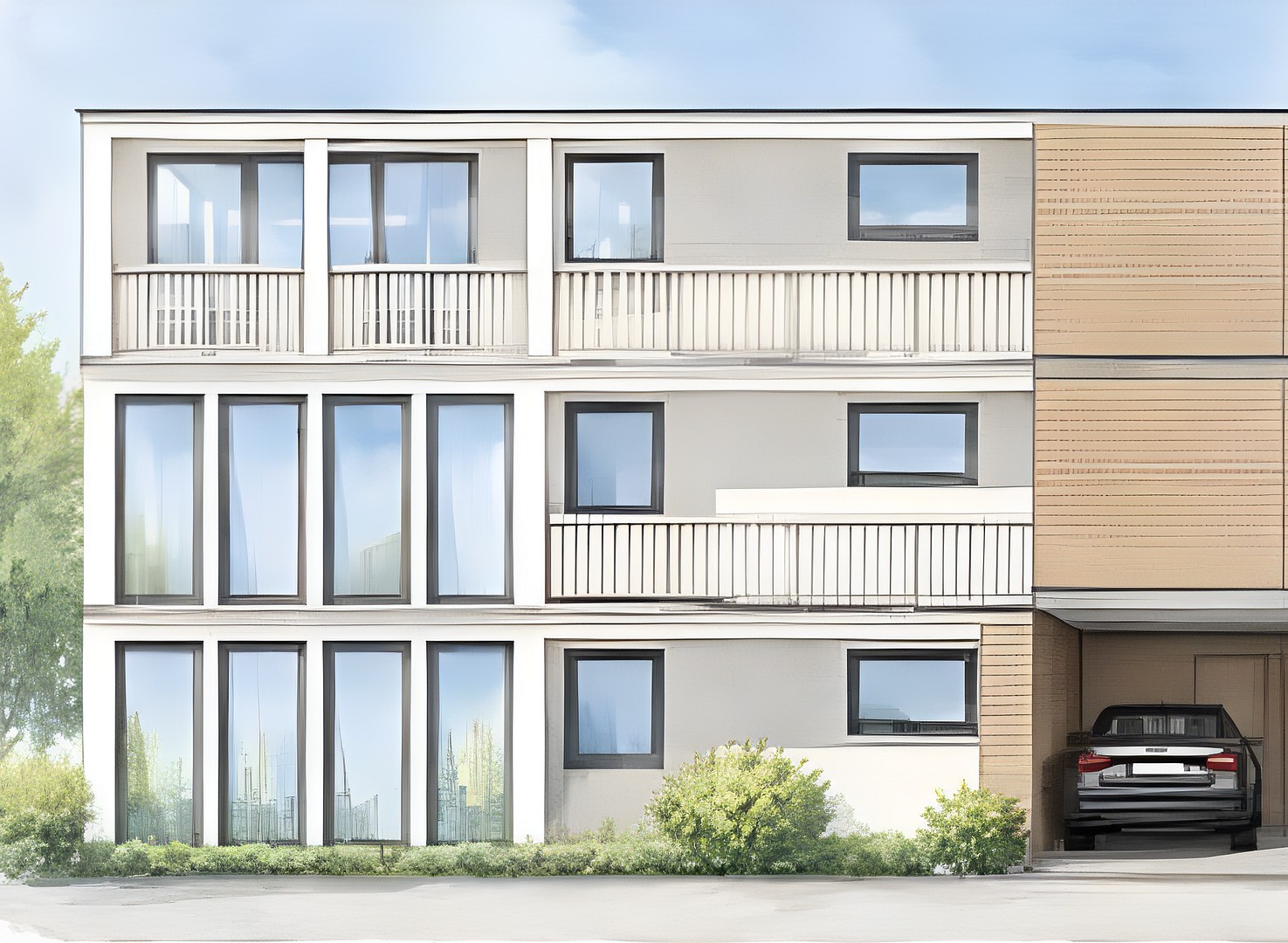 4+1, , Šlesvicko-Holštýnsko, 73 m² - 1