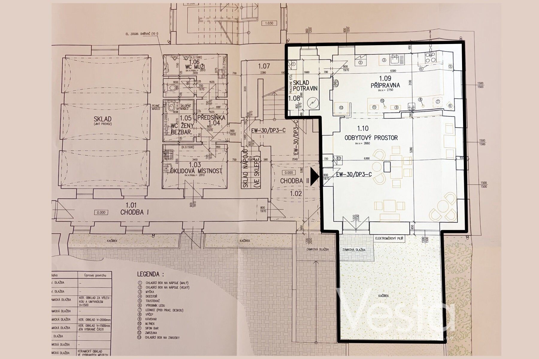 Obchodní prostory · 60 m² · Na Stráni, Děčín VI-Letná - 3