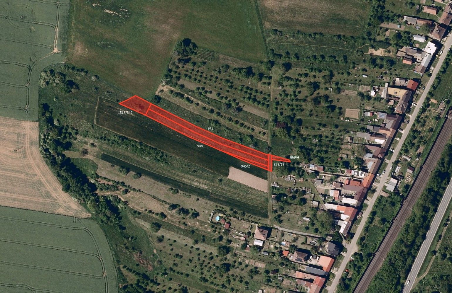 Zemědělské pozemky, Spytihněv, okres Zlín, Zlínský kraj - 2