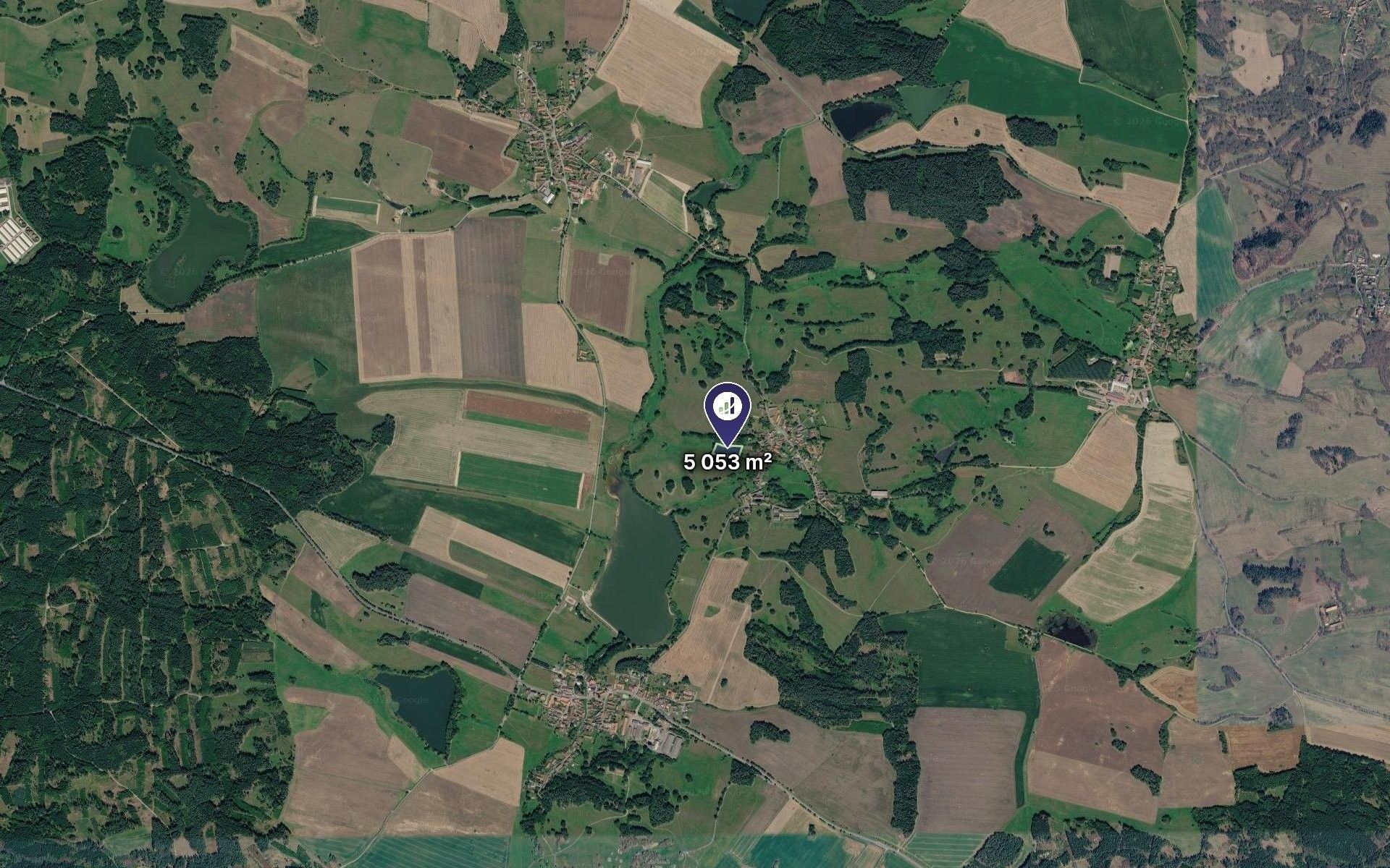 Louky, Hrejkovice, 5 053 m² - 2