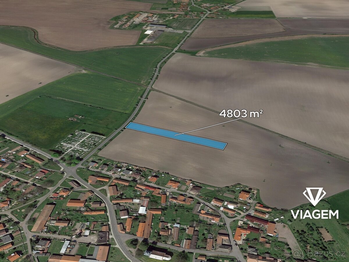 Pozemek pro bydlení, 4 803 m²