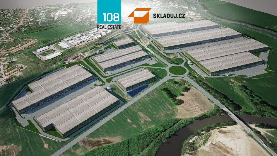 Sklady, Boršov nad Vltavou, 10 000 m² - 1