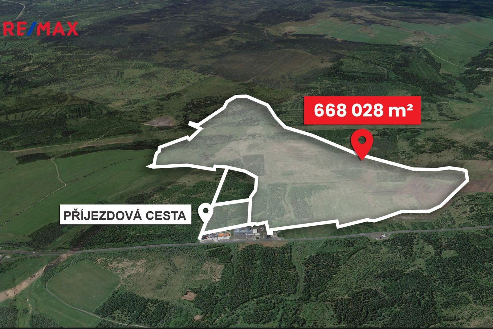 Prodej les - Hora Svatého Šebestiána, 668 m²