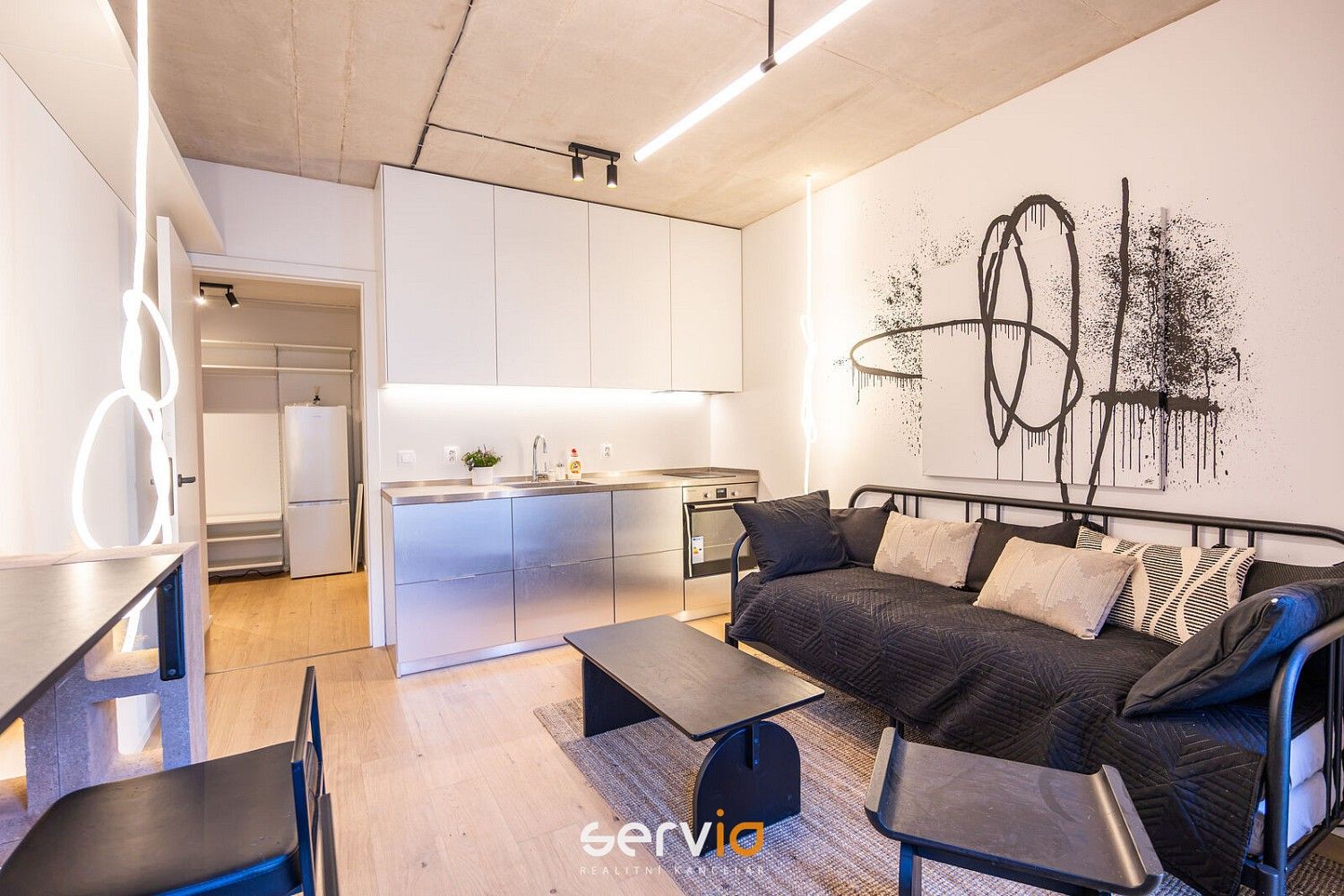 Pronájem byt 1+kk - Bratislavská, Brno - Zábrdovice, 26 m² - 2
