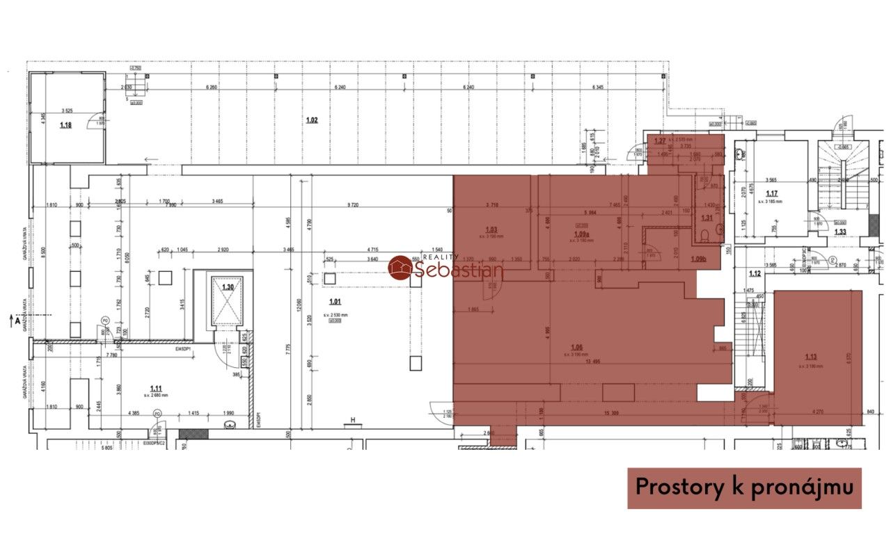 Výrobní prostory · 178 m² · Dělnická, Jičín - 4
