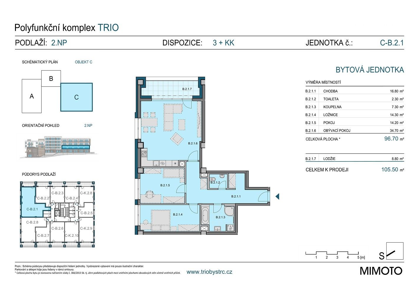 3+kk, Brno - Bystrc, okres Brno-město, Jihomoravský kraj, 97 m² - 2