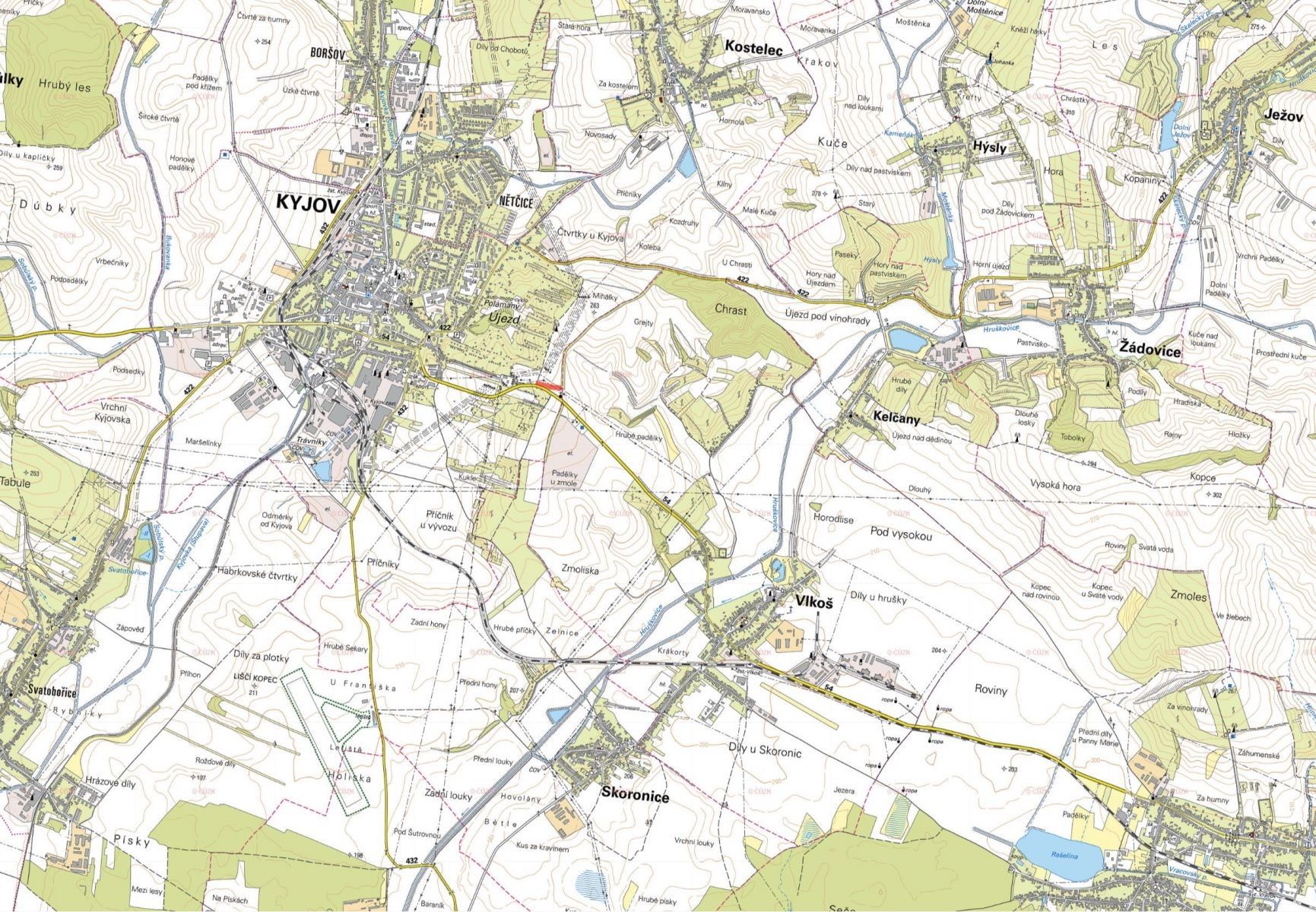 Prodej zemědělský pozemek - Kyjov