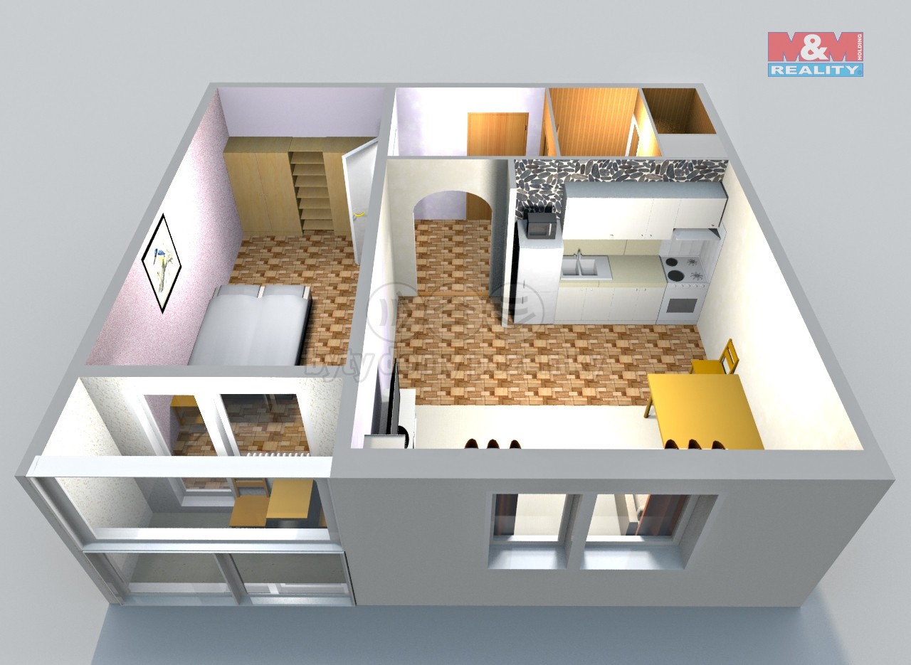 Byt 1+1 · 40 m² · Kolínská, Česká Lípa - 4