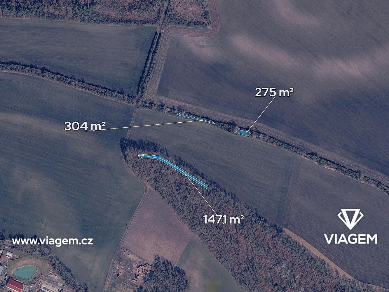 Zemědělské pozemky, Křečkov, okres Nymburk - 2