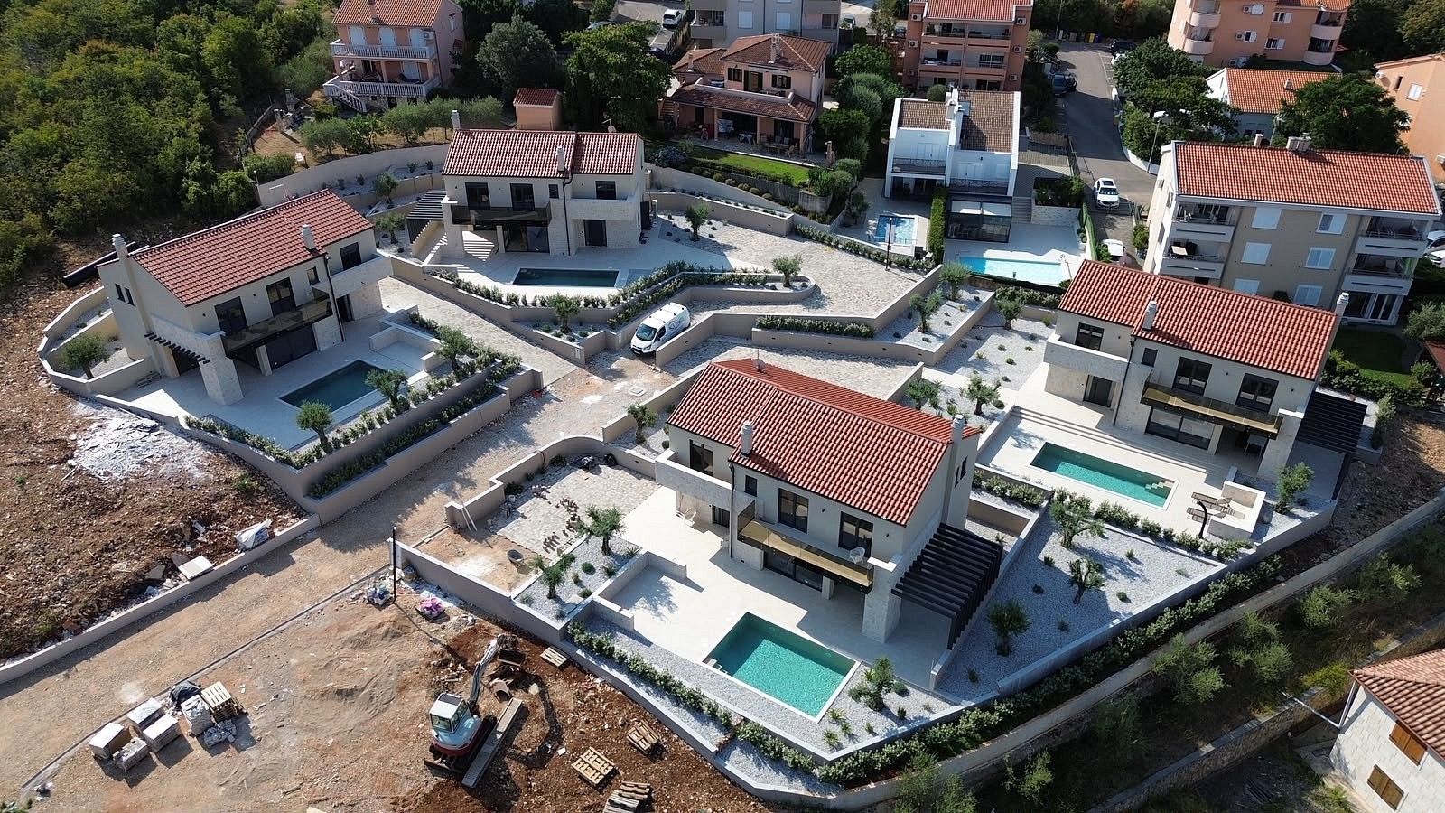 Rodinné domy, Krk, Primorsko-goranska županija, Chorvatsko, 232 m² - 2
