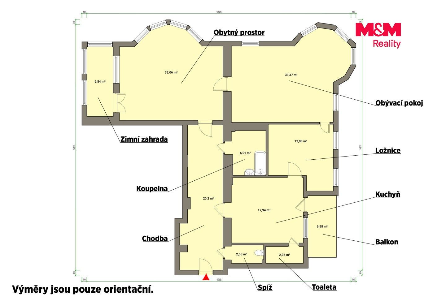 Byt 3+1 · 129 m² · Moskevská, Vejprty - 3