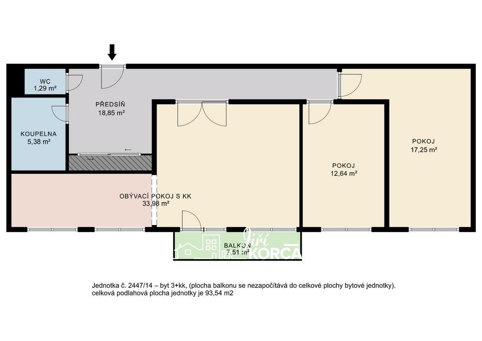 Prodej byt 3+kk - Hybešova, Blansko, 93 m² - 5