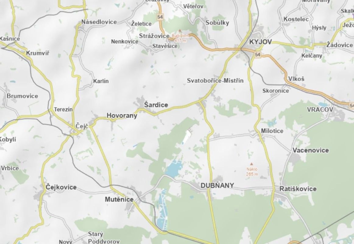 Zemědělský pozemek · 5 482 m² · Hovorany - 3