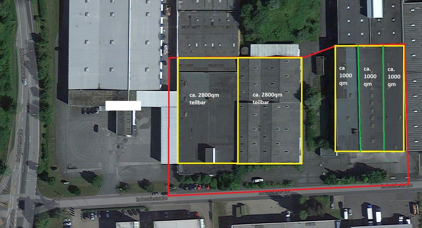 Obchodní prostory, Industriestr. 12 a + 12 b + 12 c, , Severní Porýní-Vestfálsko, 5 800 m² - 1