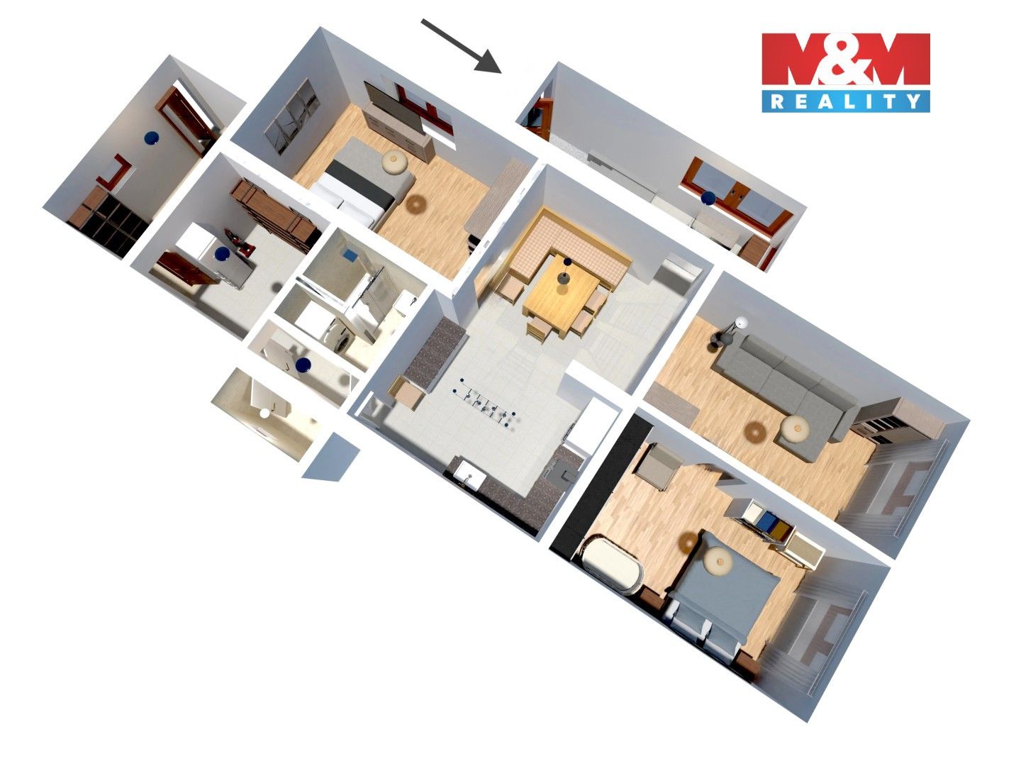 Prodej rodinný dům - Struhaře, Spálené Poříčí, 225 m²