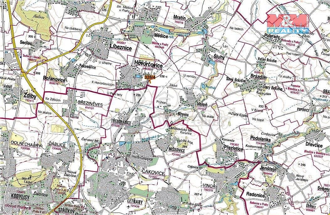 Prodej zemědělský pozemek - Veleň, okres Praha-východ, Středočeský kraj - 5