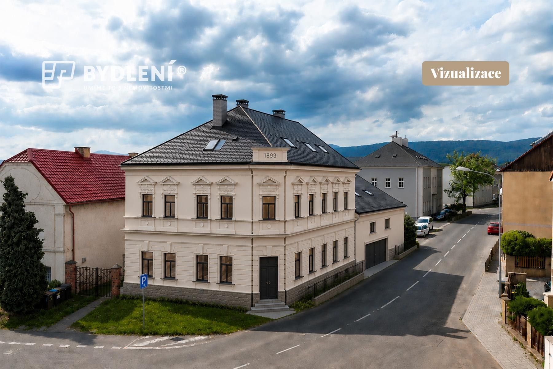 Činžovní domy, nám. Osvobození , Teplice Hudcov, 330 m² - 2