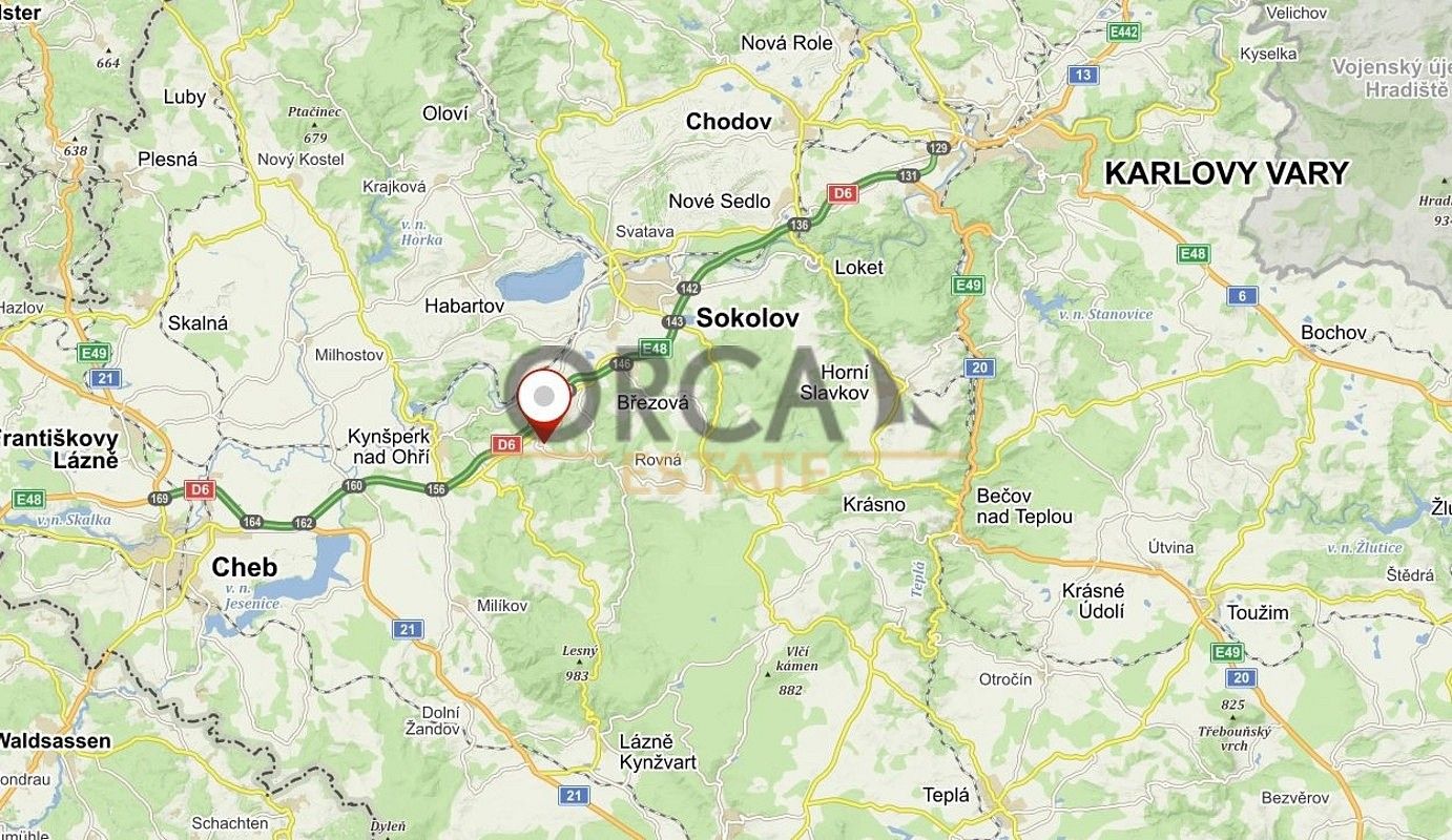 Prodej pozemek pro bydlení - Březová, okres Sokolov, Karlovarský kraj - 5