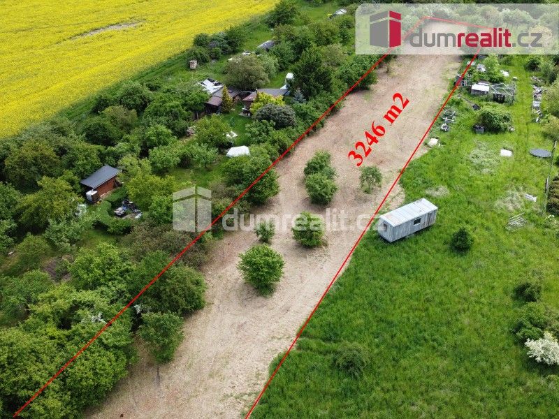 Zahrady, Chloumecká, Mělník, 3 246 m² - 2