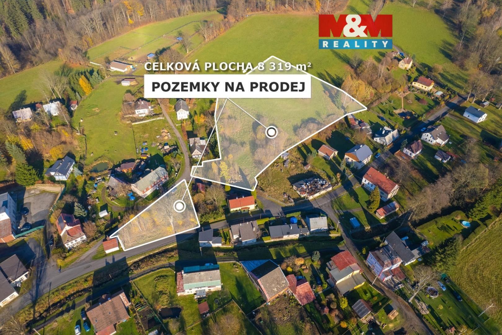 Pozemky pro bydlení, Horní Chřibská, Chřibská