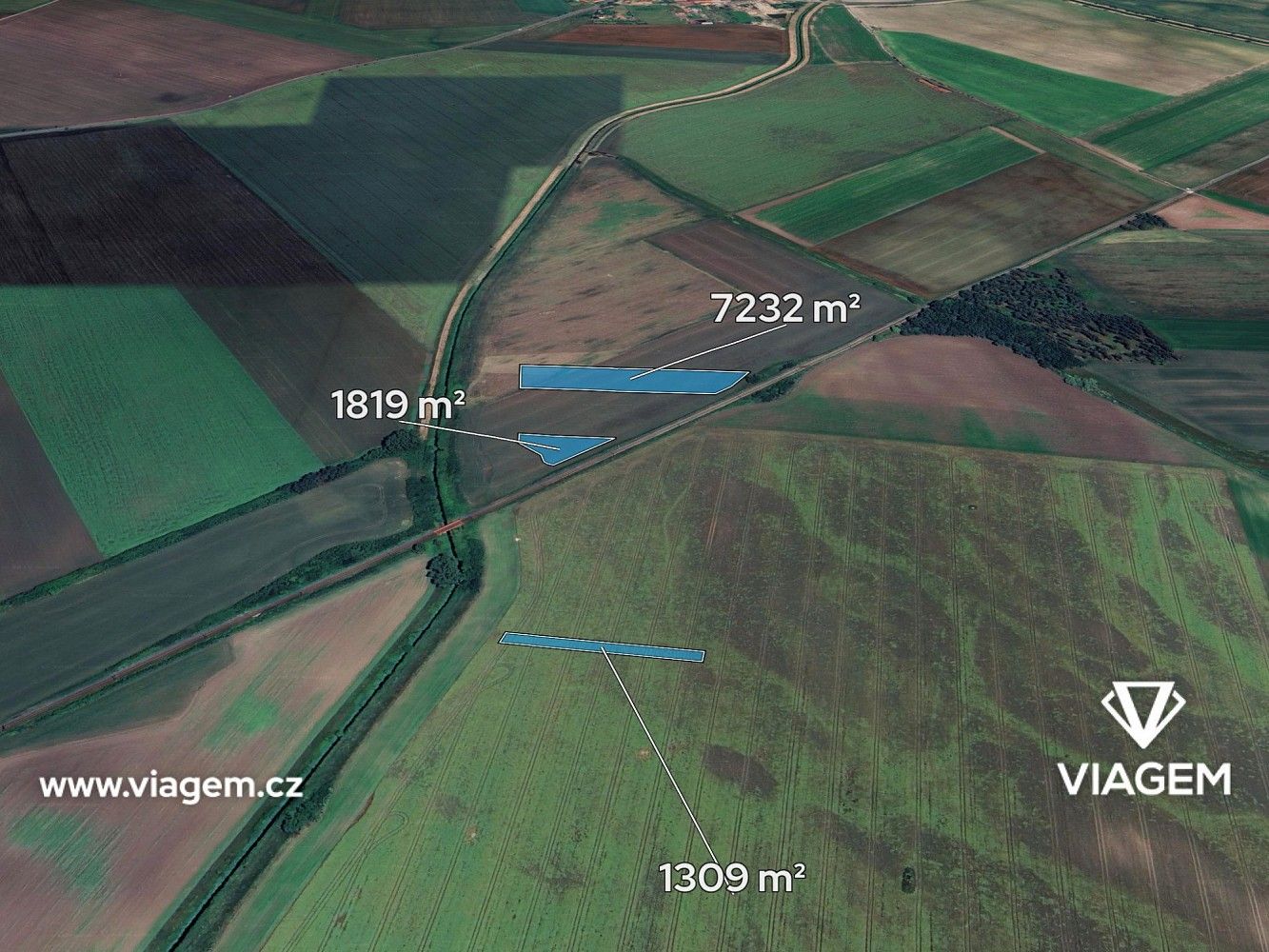 Zemědělský pozemek, 1 726 m²