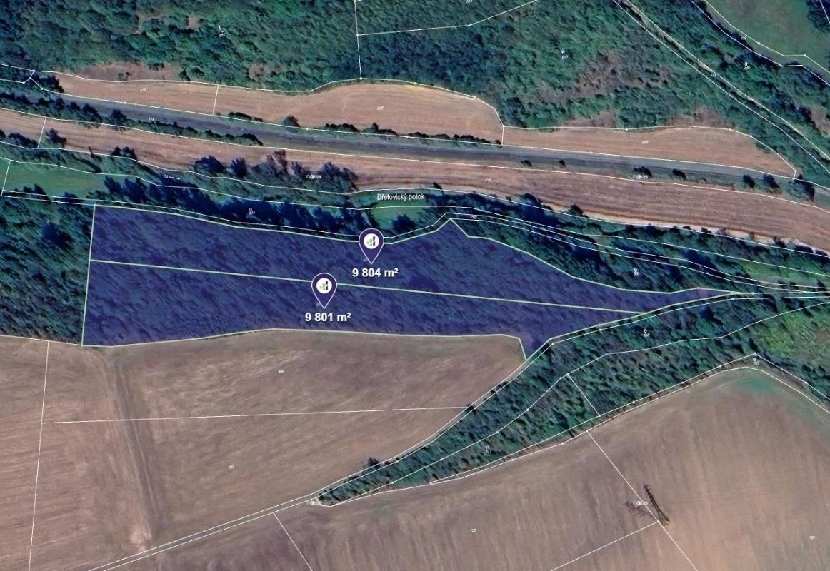 Pozemek, 19 605 m²