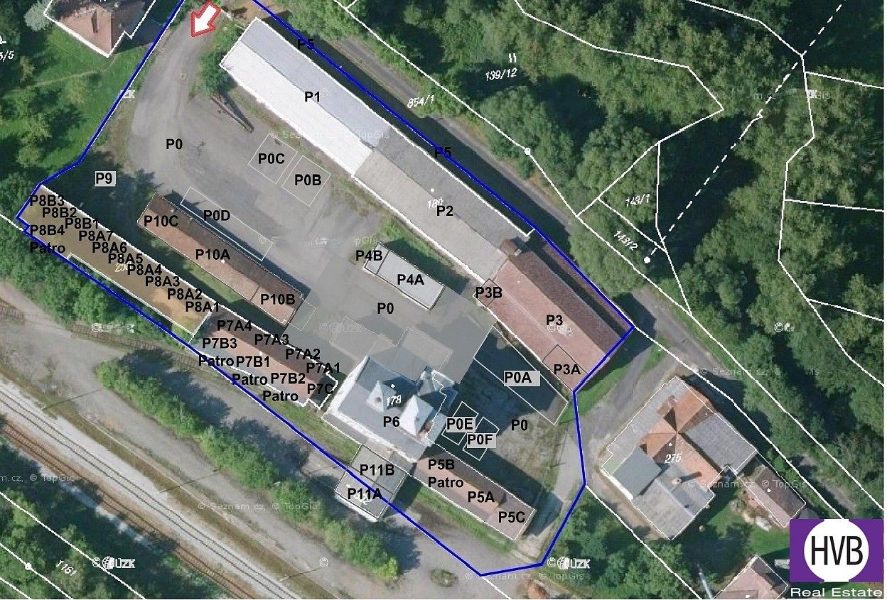Sklady, Mirovice, okres Písek, Jihočeský kraj, 7 900 m² - 2