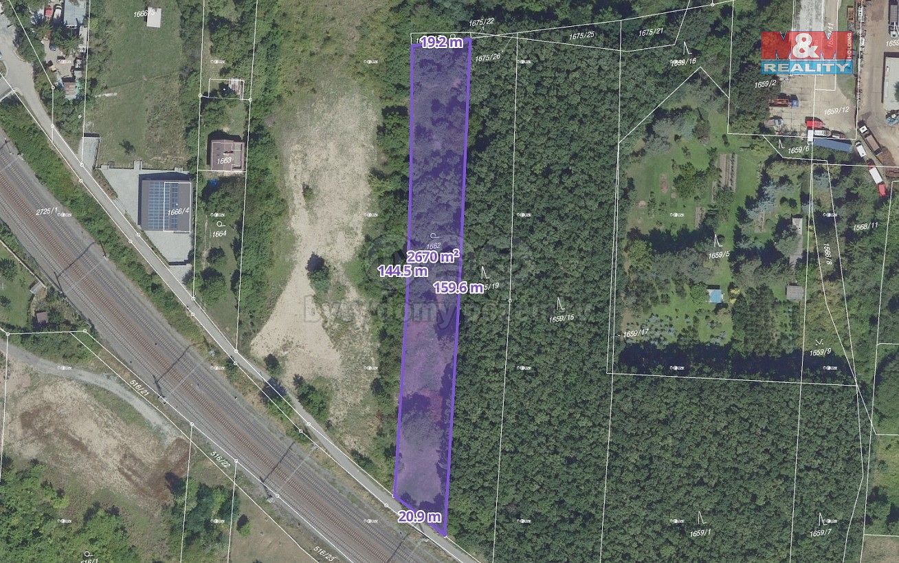 Zahrada, 2 670 m²