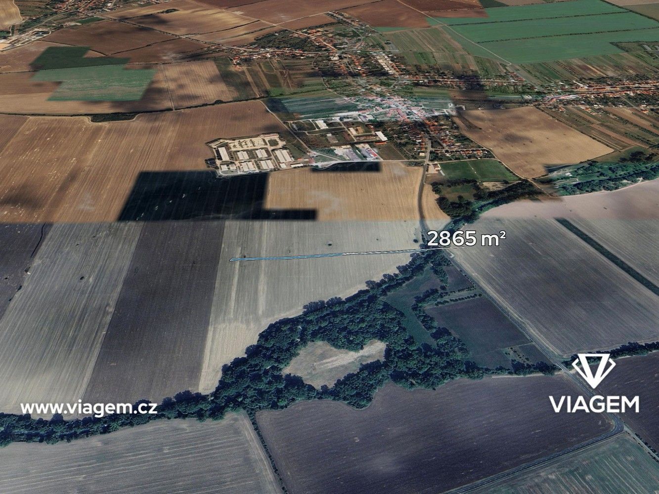 Zemědělské pozemky, Hroznová Lhota, okres Hodonín, Jihomoravský kraj