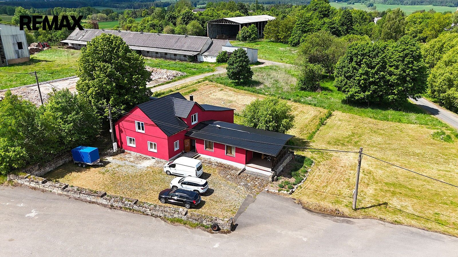 Rodinné domy, Hošťka, okres Tachov, Plzeňský kraj, 350 m² - 1