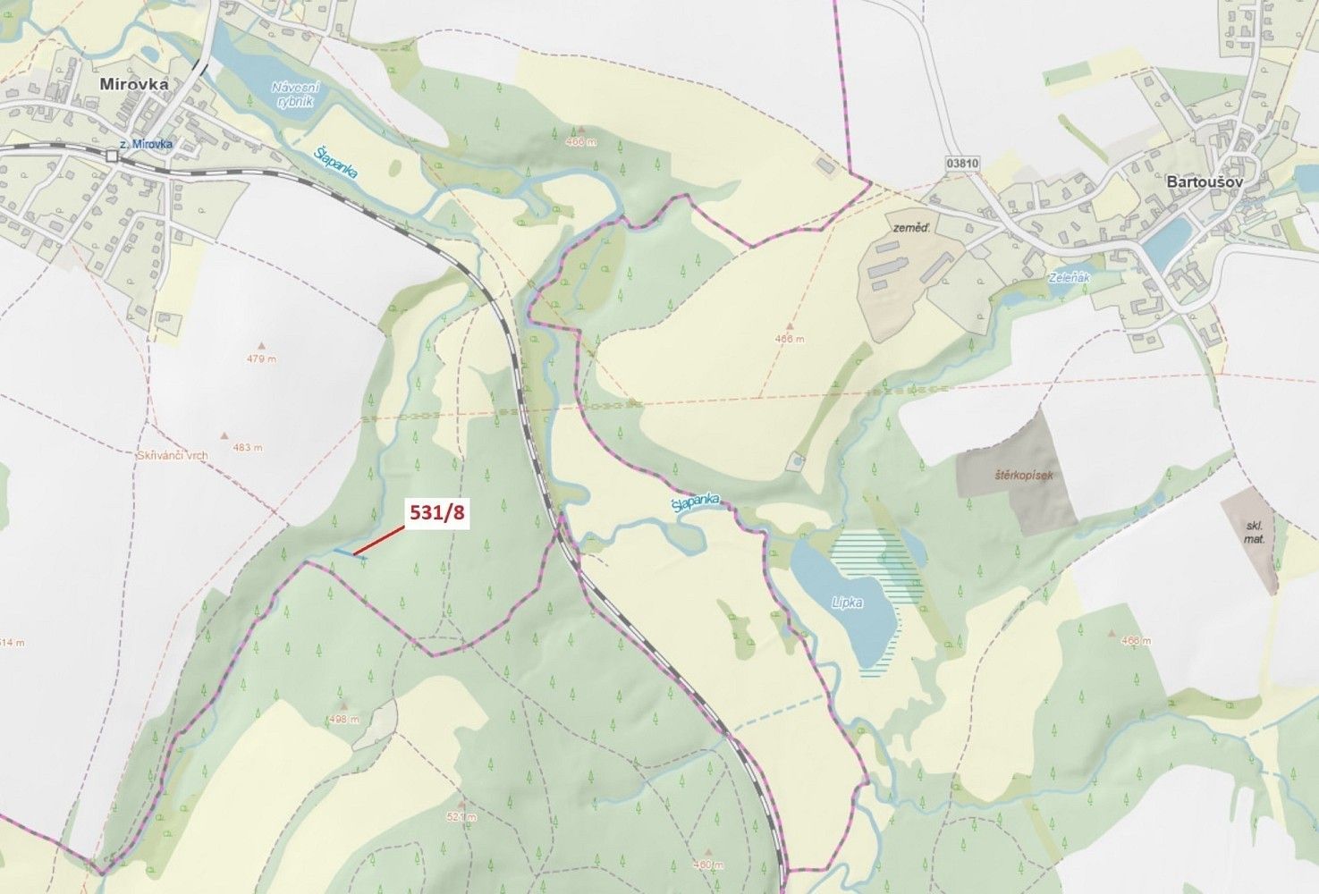 Les, 212 m²