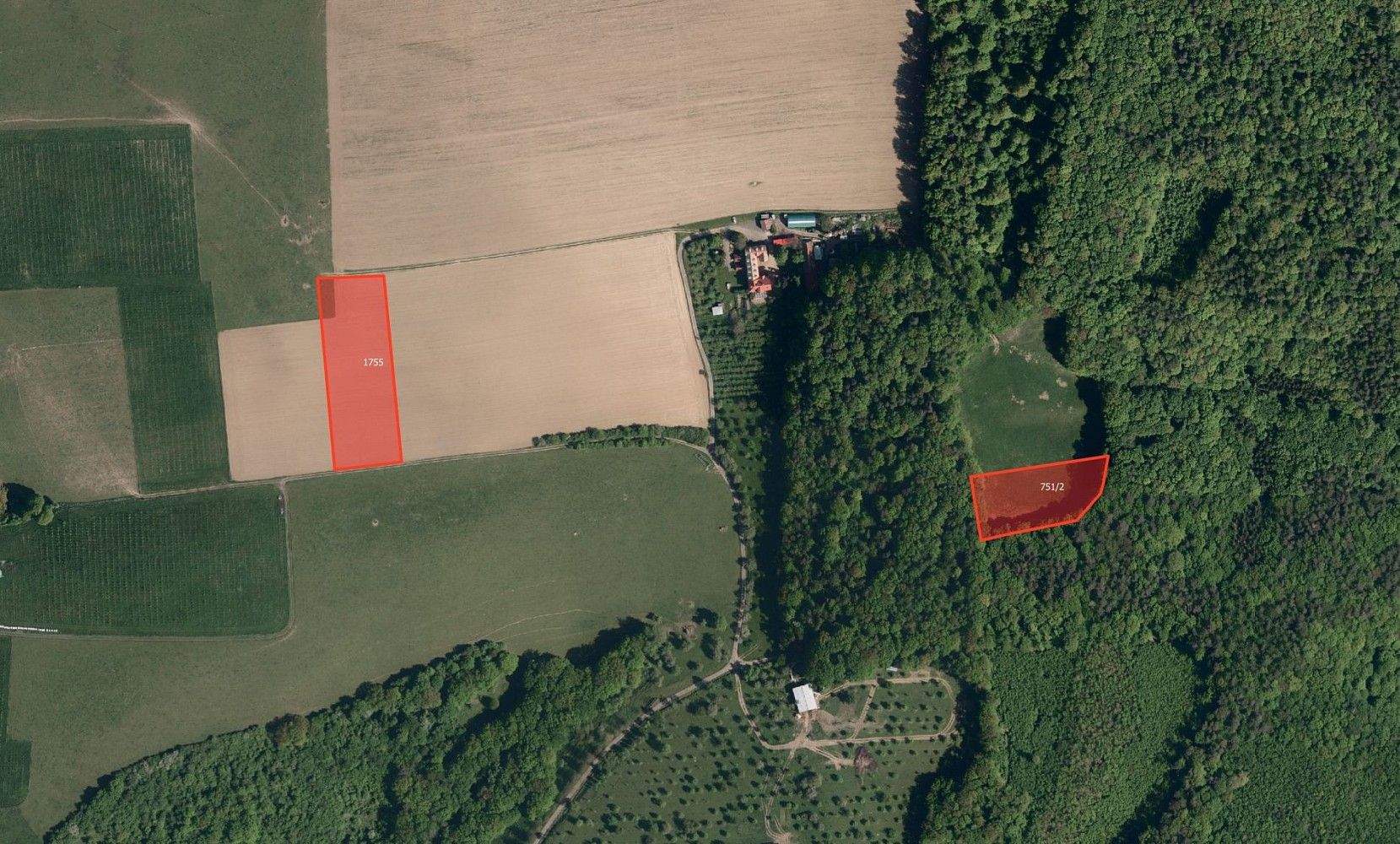 Zemědělské pozemky, Zlín - Příluky, Zlínský kraj