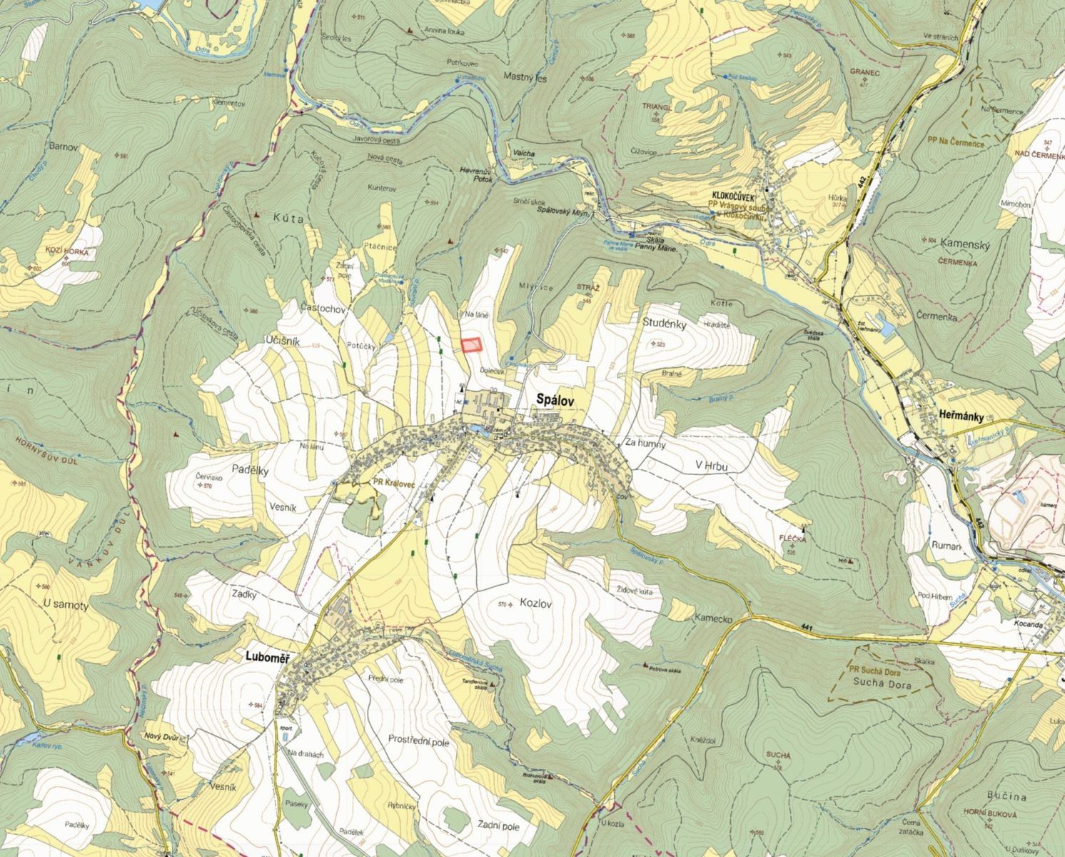 Louky, Spálov - 2