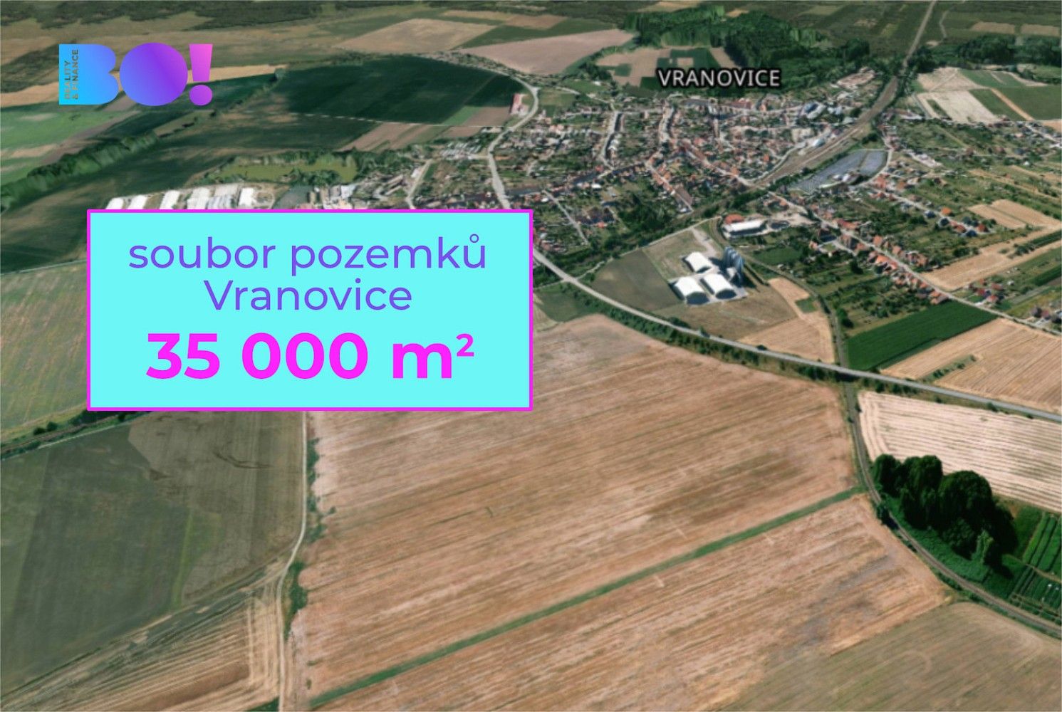 Zemědělské pozemky, Vranovice, okres Brno-venkov, Jihomoravský kraj