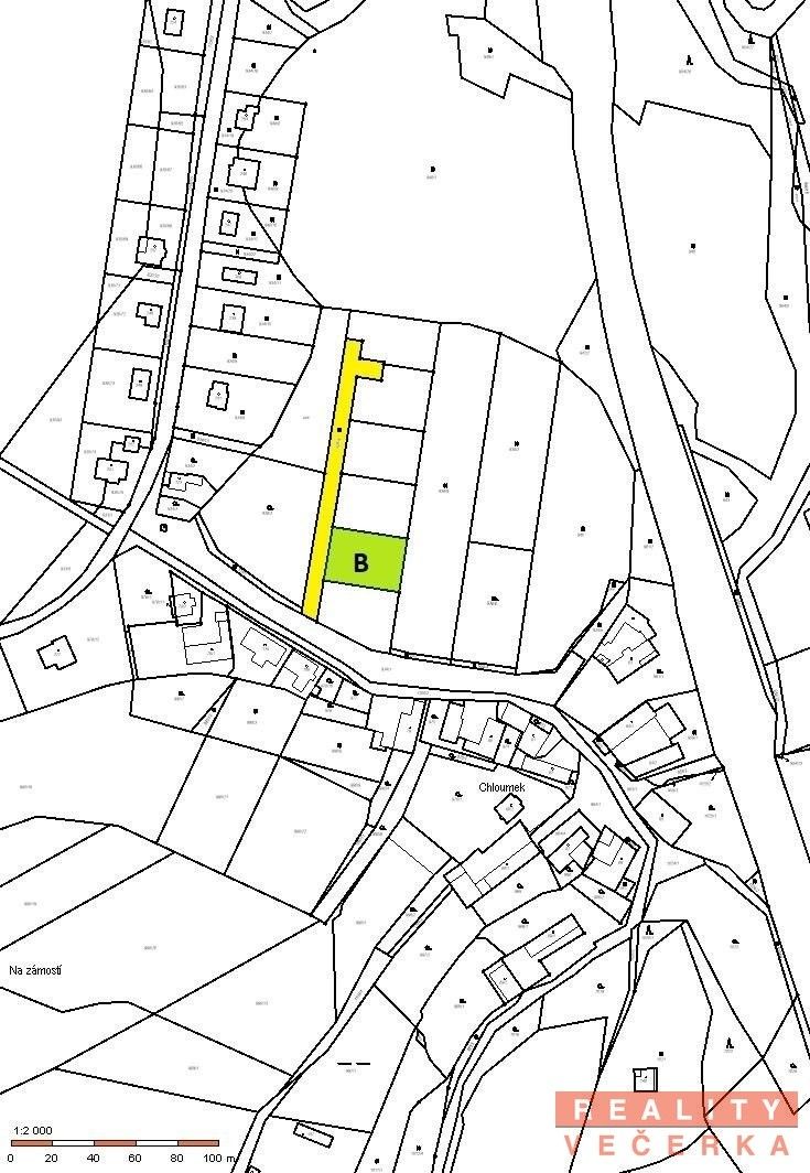 Prodej pozemek pro bydlení - Chloumek, Újezd u Chocně